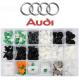 Surtido de sujetadores plásticos para Audi | 160 piezas | Clips, grapas y fijaciones