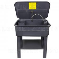 Mesa de lavado 50 - 75 litros + brocha limpiapiezas con tubo