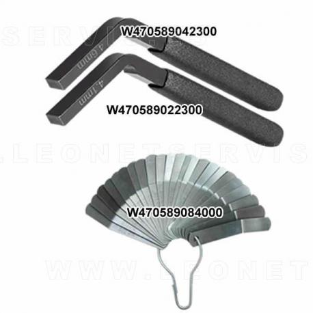 Kit de Galgas y reglaje de freno motor para  Mercedes-Benz y Detroit