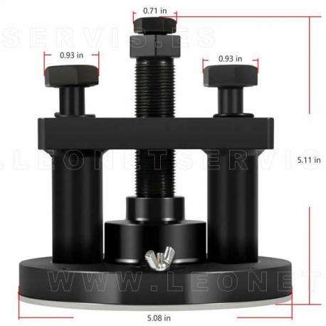 Herramienta para montar y desmontar retÉn cigüeñal delantero mb detroit