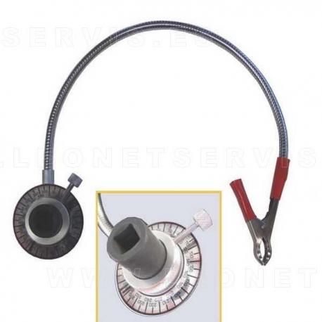 Goniómetro con pinza 1/2"