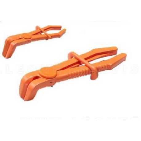 Juego de alicates angulares para estrangular manguitos 2 piezas