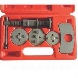 Retractor de pistones de frenos con rosca izquierda 5 piezas