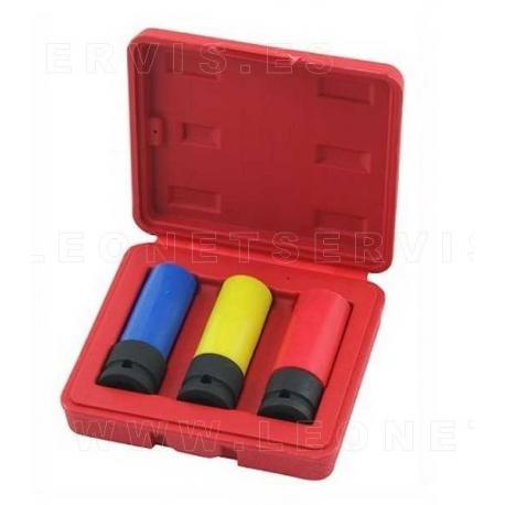 Juego de vasos de impacto para llantas de aluminio