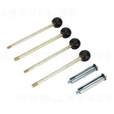 Juego de guías de soporte y separador para motores Audi, VW y Skoda