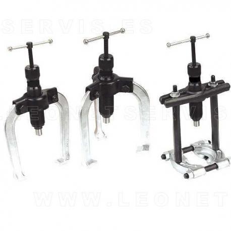 Juego de extractores hidráulicos (separadores 75-105 mm)