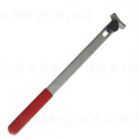 Llave para liberar poleas