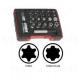 Juego de puntas torx plus y ts plus 23 piezas. Insercion hexagonal de 6 y 8 mm