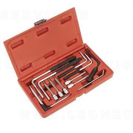 Juego de herramientas para desmontar airbags