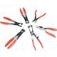 Juego de alicates para abrazaderas 9 piezas