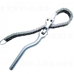 Llave de filtro de aceite de cadena