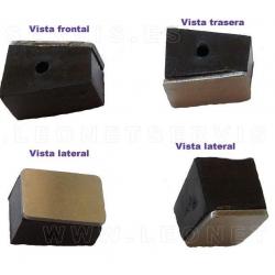 Cierre de la pistola de arenadora de 75 kilos de volumen de capacidad