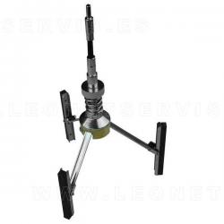 Bruñidor de cilindros de 3 brazos