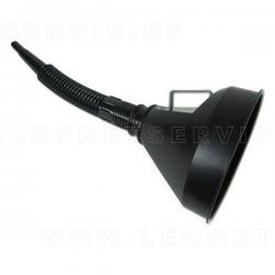 Embudo cuello flexible con filtro
