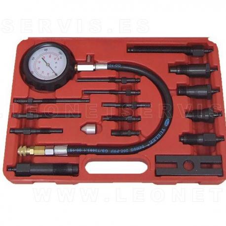 Compresímetro diesel 17 piezas