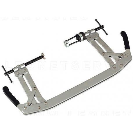 Compresor de válvulas con acción de levas doble