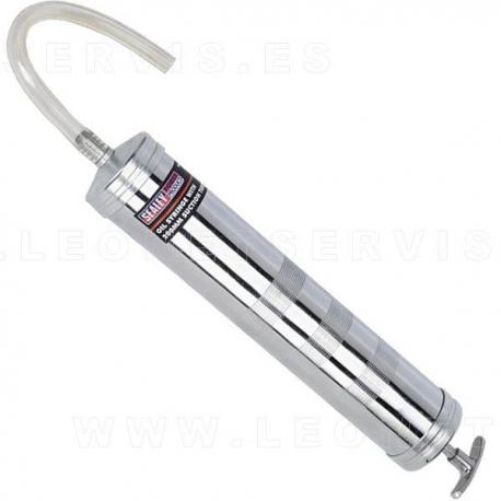 Jeringa con tubo flexible