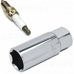 Vasos para extraer bujías. Se acciona con cuadradillo 1/2"