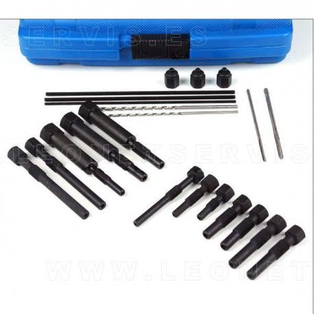 Juego para extraer la punta del electrodo de calentadores