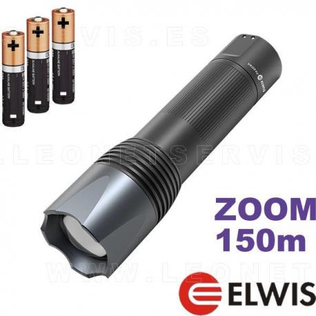 Linterna técnica y profesional de LED VAQS S5 PRO con zoom