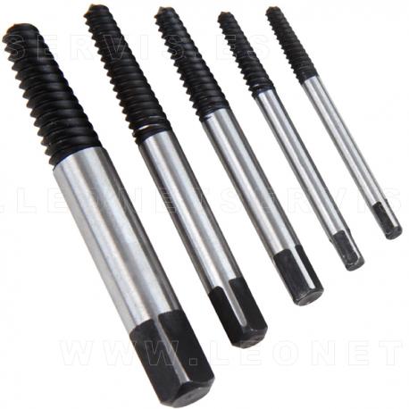 Juego de extractores de tornillos 6 piezas
