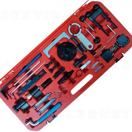 Completo conjunto de reglaje motores VAG para modelos gasolina y diesel