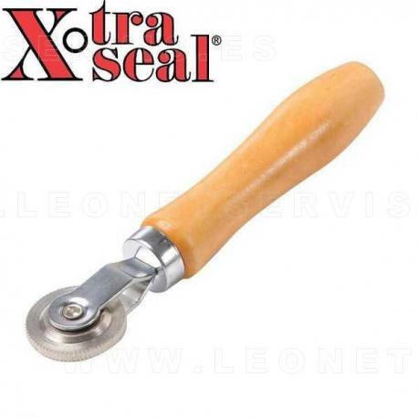 Rodillo estriado para repasar parches