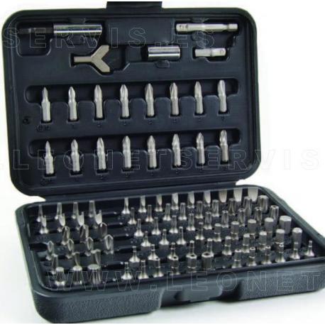 Juego puntas con portapuntas 100 piezas