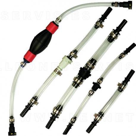 Kit para purgar sistema de combustible diésel PSA y Renault