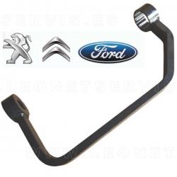 Llave para filtro de aceite de 27 mm para PSA y Ford