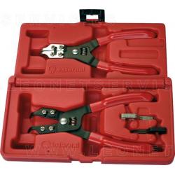 Juego de 3 alicates de circlip con punta intercambiables