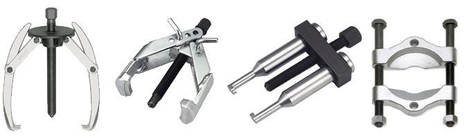 Extractores mecánicos para rodamientos, bujes, poleas, inyectores, rótulas...