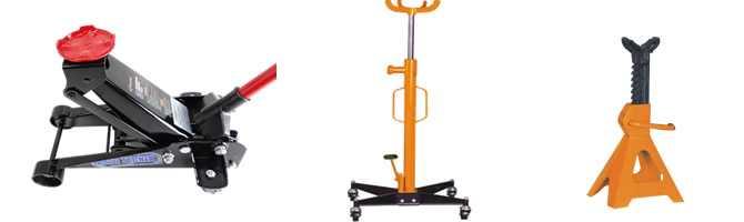 Gatos de carretilla y gatos de foso (o cajas de cambio)