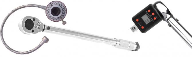 Llaves dinamométricas y accesorios