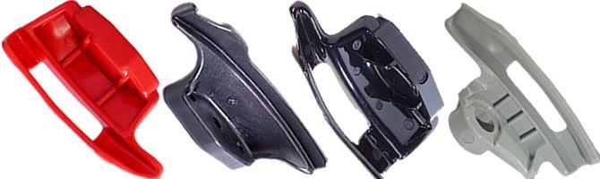 Uñas de nylon para desmontadoras en llantas de aleación