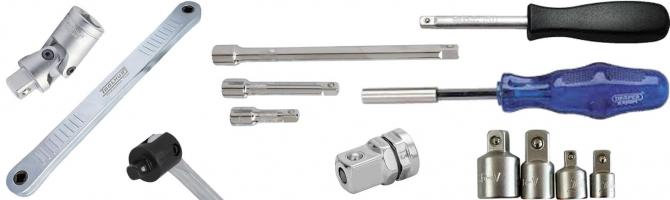 Adaptadores, prolongadores... para llaves de vaso