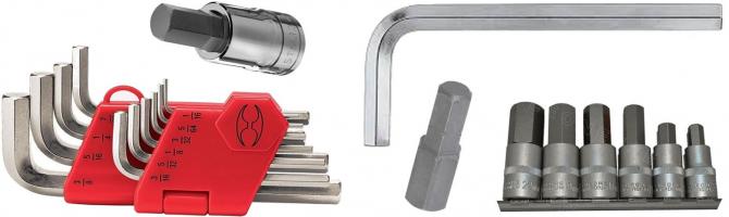 ALLEN. Puntas y vasos sueltos y juegos completos o variados.