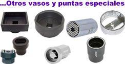 Otros vasos y puntas especiales...