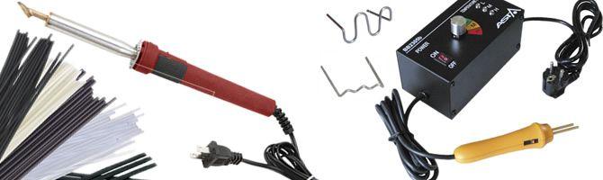 Herramientas de soldadura y reparación de plásticos